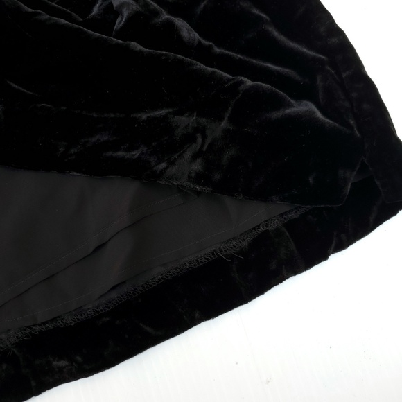 J. Crew Black Velvet Lined Sleeveless Top - Picture 4 of 8